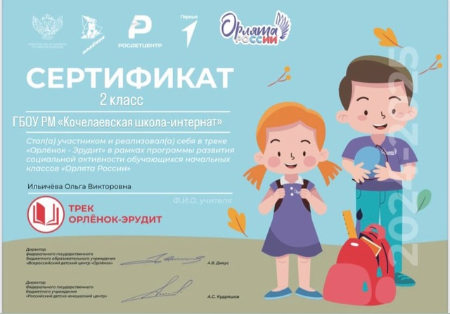 ОРЛЯТА РОССИИ.